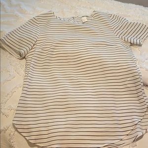 🎉SOLD LOCALLY🎉 H&M black and white stripe